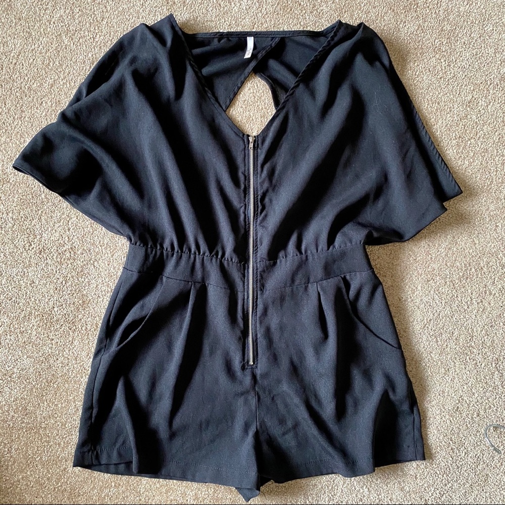 My Story Open Back Romper
